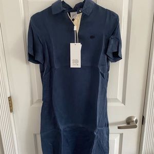 Lacoste Women’s Silk Hooded Dress